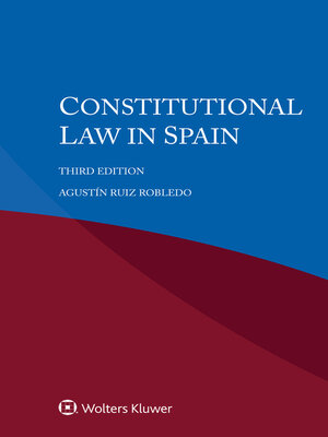 cover image of Constitutional Law in Spain
